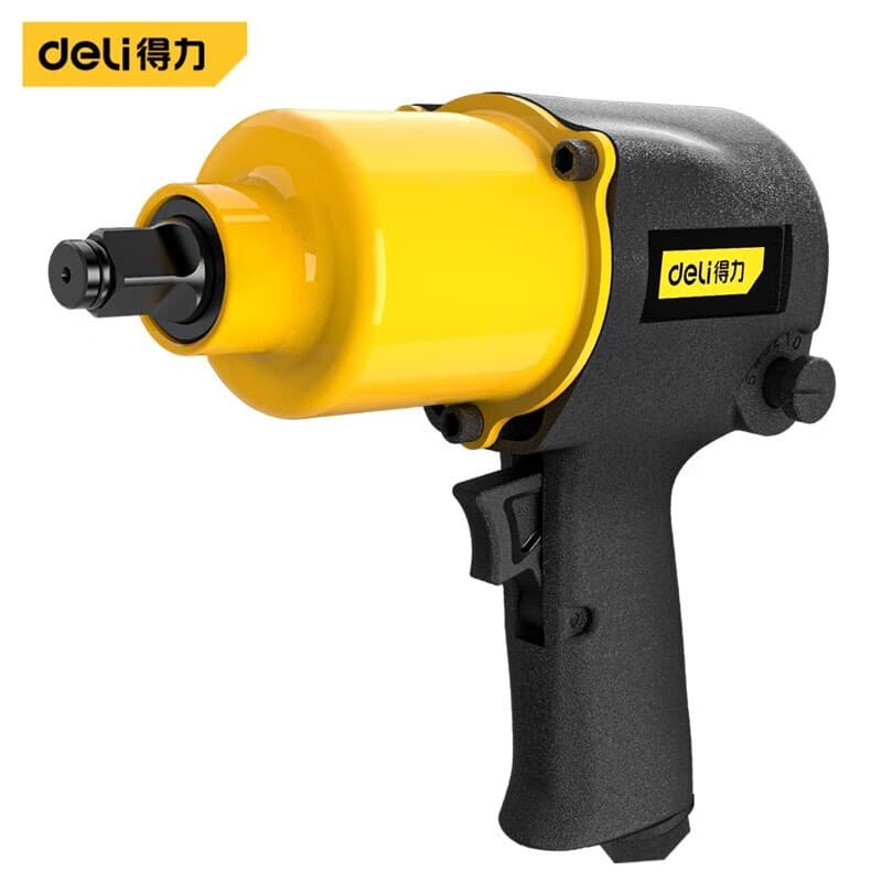 Deli Pneumatic Impact Wrench 1/2 High Torque Industrial Impact Wrench Sleeve Automotive Repair Pneumatic