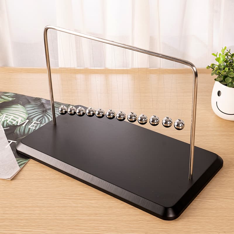 12-Ball Serpentine Ornament Mechanical Curve Pendulum Ball Pendulum Wave Newton's Cradle Office Desk Decoration