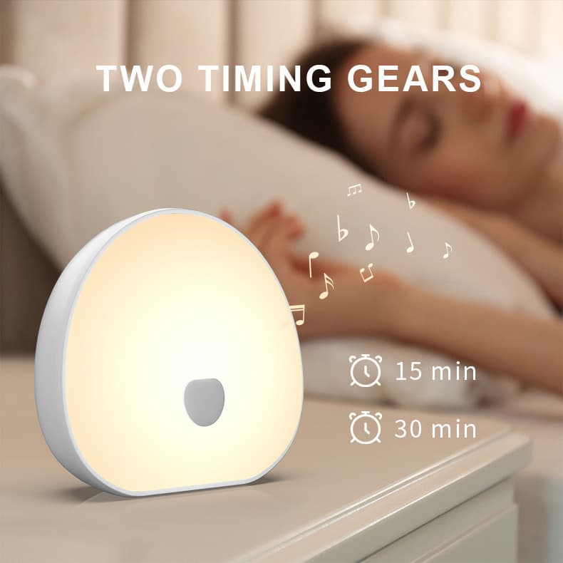 Smart touch charging corridor cabinet lamp feeding lamp white noise night light bedroom bedside colorful lamp home