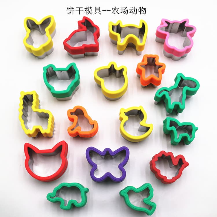 Stainless Steel Animal Cartoon Cookie Molds Starfish Cookie Cutter Mermaid Frosting Cookie Cutter Unicorn Cookie Cutter