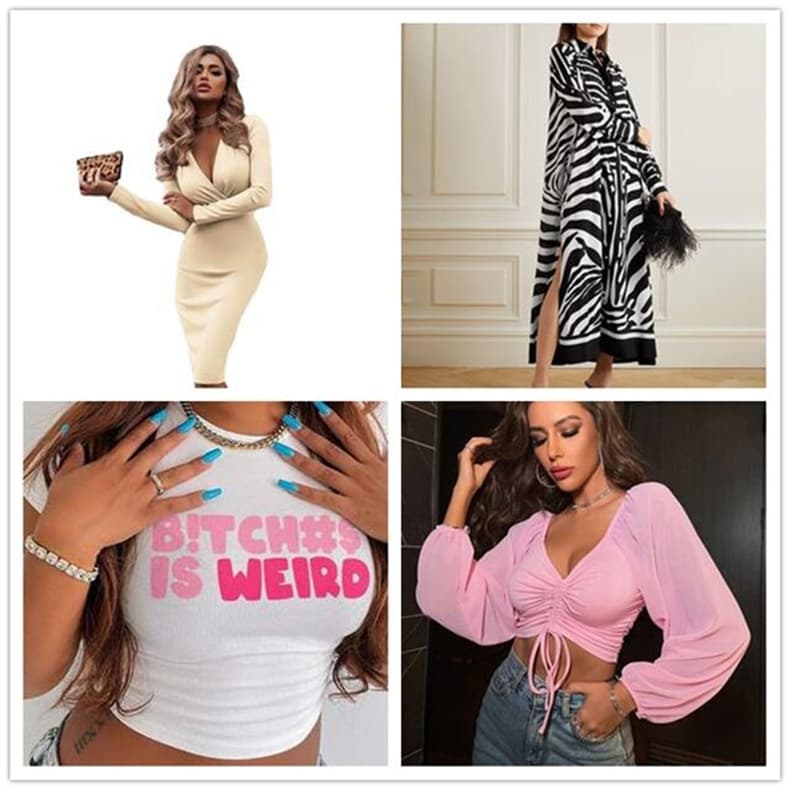 Autumn/Winter New Foreign Trade European and American Women's Knitwear, Stock Women's Assorted Bags, Plus Size Women's Shirts