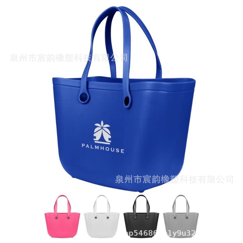Durable EVA Travel Bag Single Shoulder Storage Hole Beach Tourism Pet Handbag Large Basket Resistant To Wear And Tear