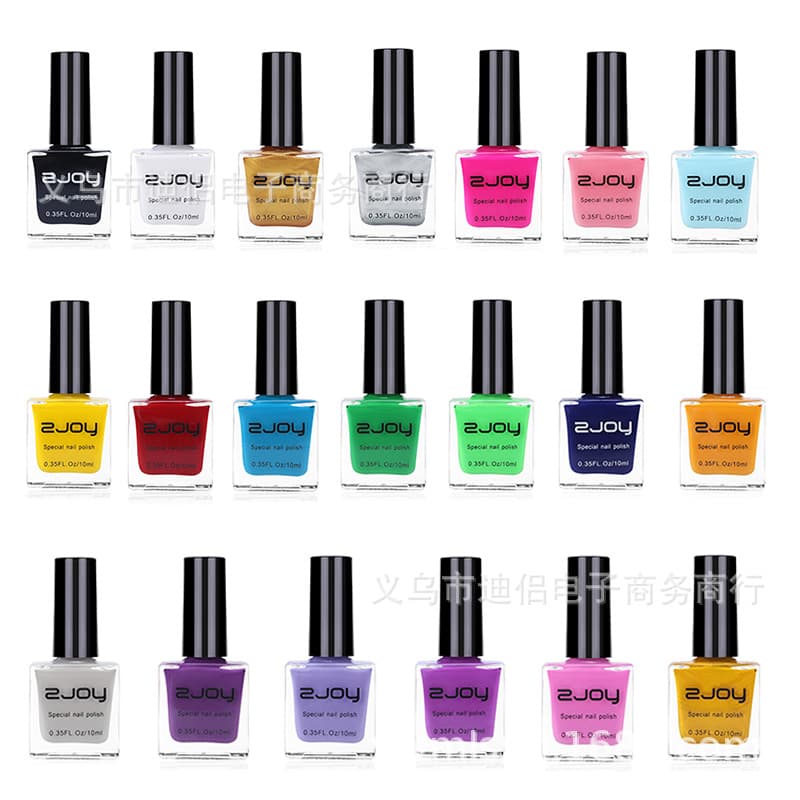 ZJOY Nail Art Stamp Polish DIY Nail Painting Color Transfer Nail Stamp Oil