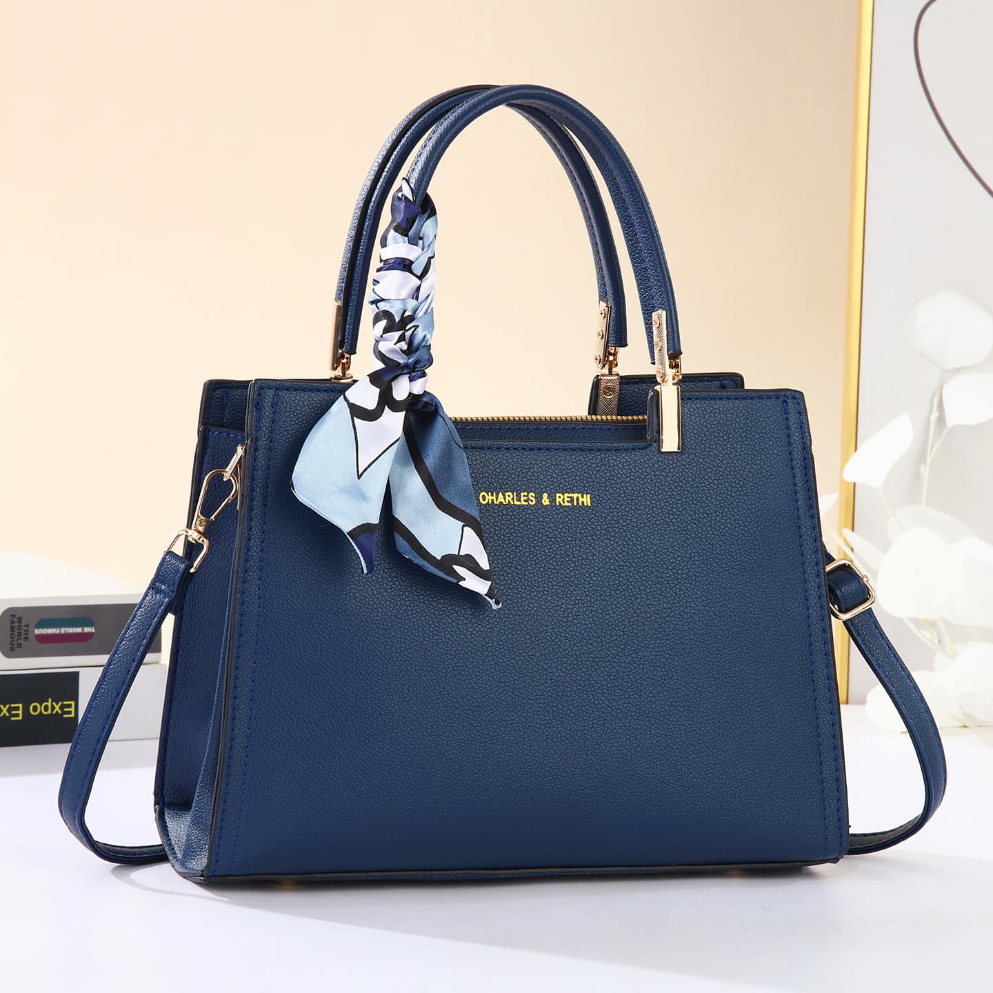 Mother's Bag Mid-Age Handbag Elegant Red Wedding Crossbody Tote Bag Premium Wedding Bag