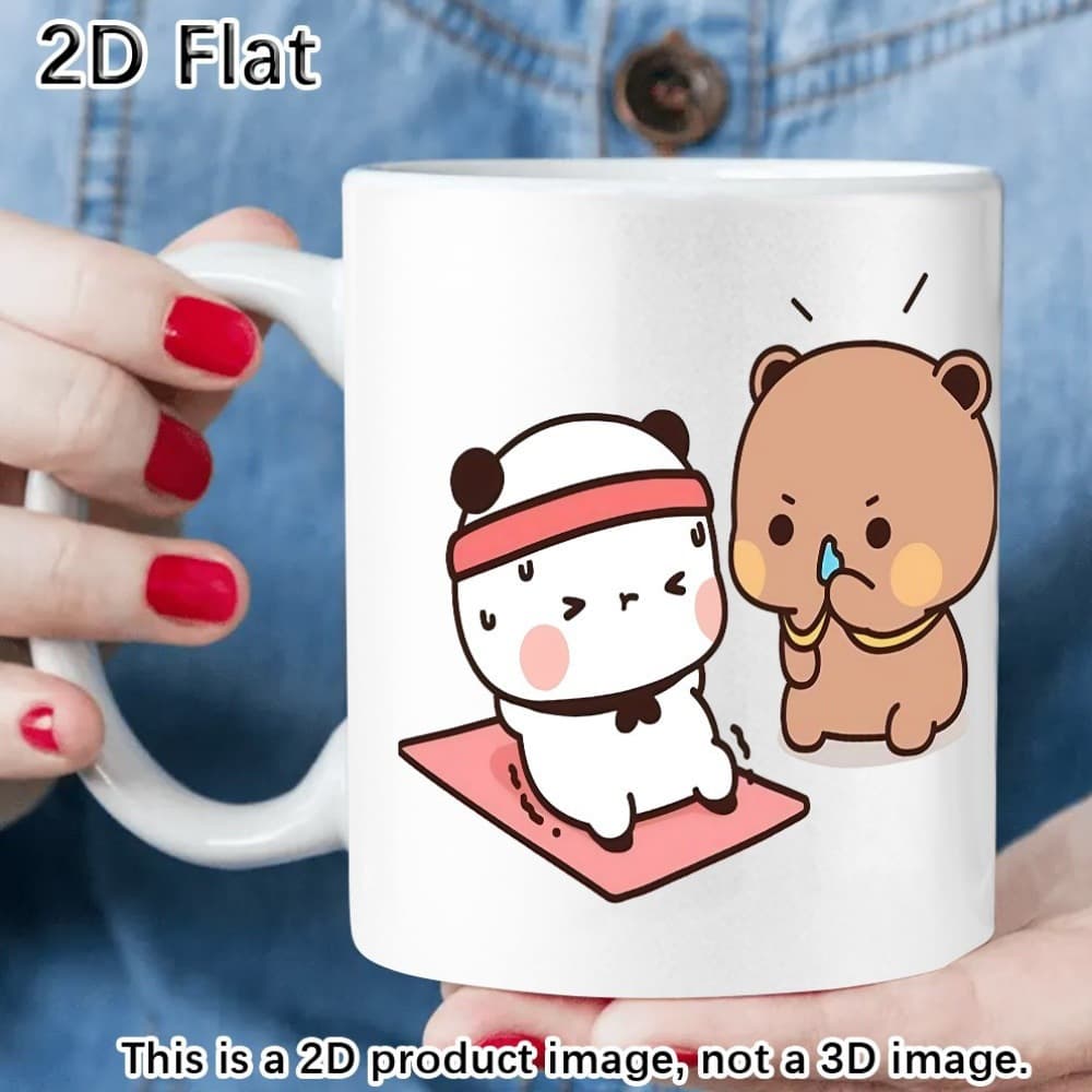 Hot-selling Dudu Bubu Ceramic Cup Creative Mug Couple Set Home Large Capacity Coffee Water Cup