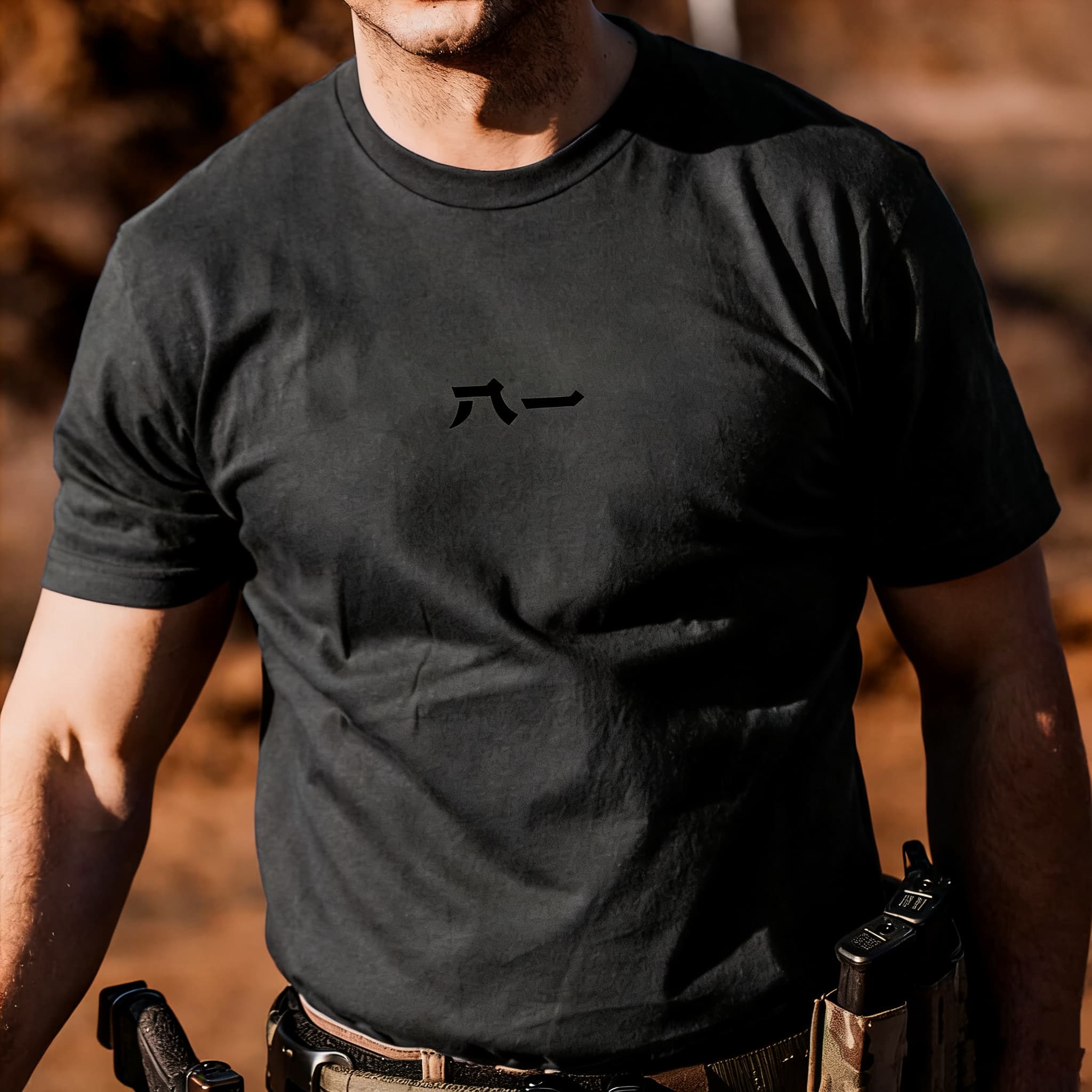 2026 summer new style military style national trend August 1st printed round neck cotton loose heavyweight versatile short-sleeved T-shirt for men