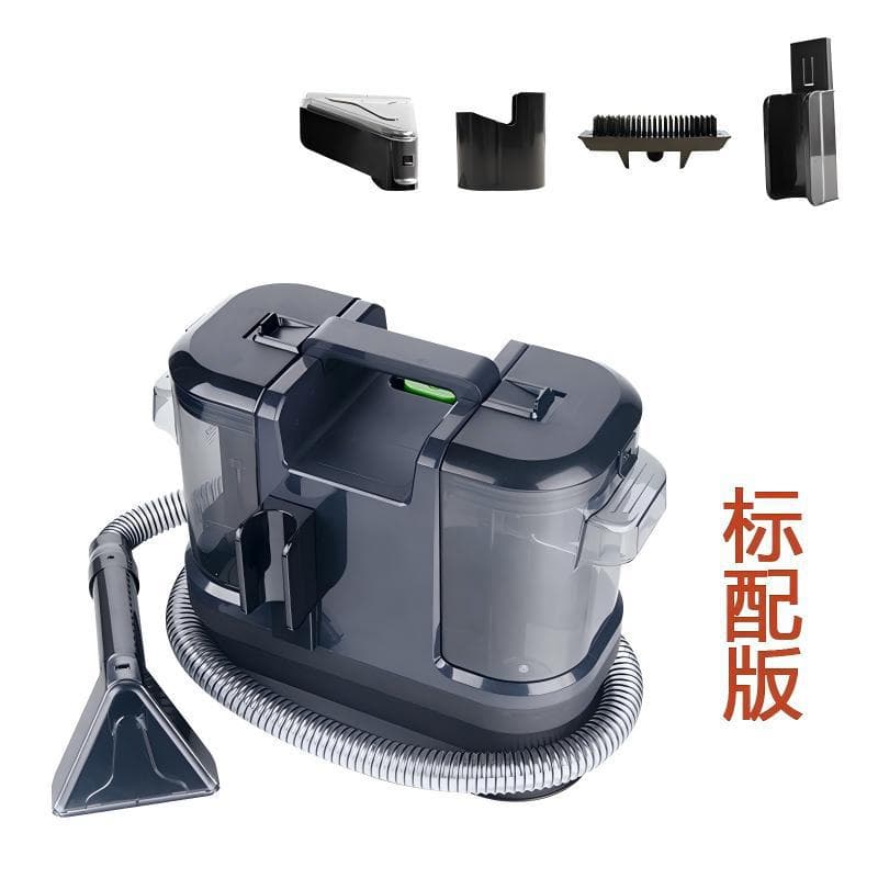 Carpet and Fabric Cleaner with Wheels for Home Use, Sofa Cleaning Machine, Wet/Dry Spray Brush Wash and Vacuum for Stains, Dust Collector