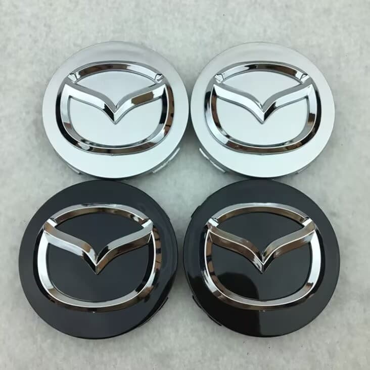 Wheel Center Hub Cap Emblem for Mazda 6, Mazda 3, Mazda 5, Mazda 8, Premacy, Ruiyi, CX-7, Atenza