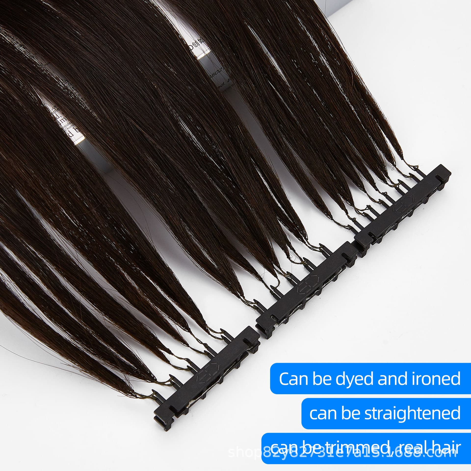 6D Third Generation Hair Extension Wefts, Seamless Hair Extensions, Genuine 6D Hair, 6D Hair Extension Tool