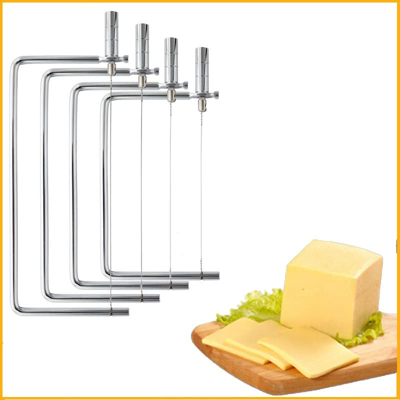 Handmade soap cutter stainless steel grater cheese slicing tofu butter ham handmade string soap cutting table