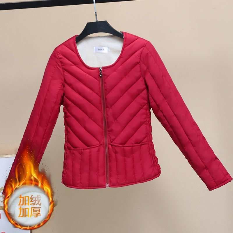2025 New Style Women's Short Padded Jacket Winter Down Cotton Coat Warm Inner Wear Slim Fit Cotton Liner Women's Other