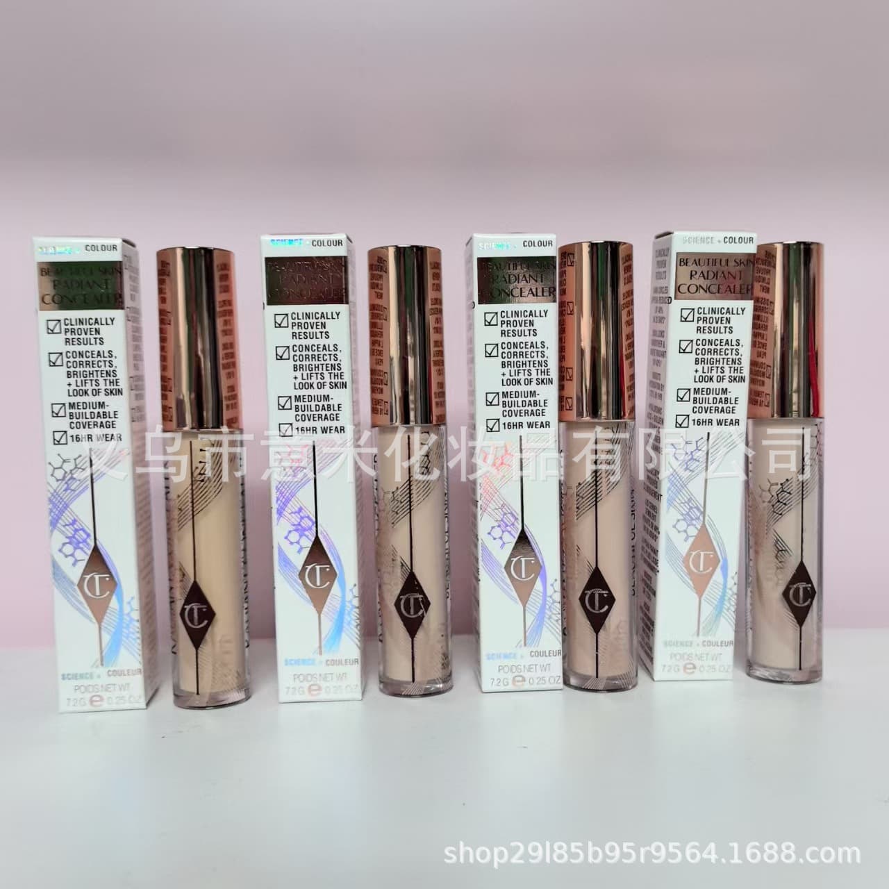 Cross-border Exclusive Charlotte Tilbury CT Airbrush Flawless Concealer Liquid Highlighter Matte Long-Lasting