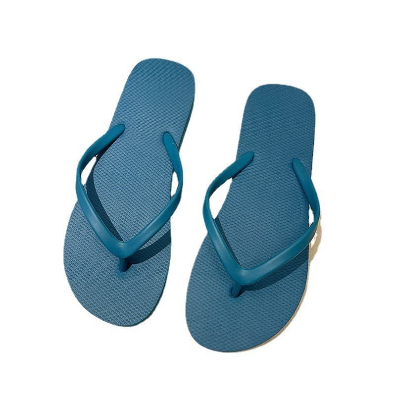 New Stylish Flip Flops for Women Ins Summer Fashion Toe Separator Flat Beach Sandals Non-Slip Black Casual Slippers