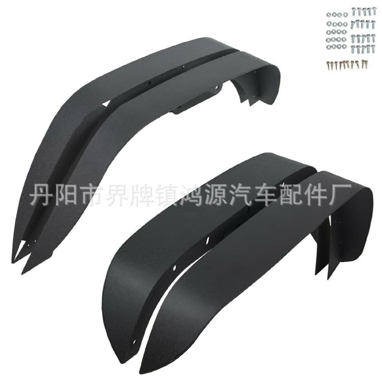 Suitable for JEEP Wrangler modified accessories JK wheel eyebrow Wrangler JK willow leaf wheel eyebrow Wrangler modified wheel eyebrow
