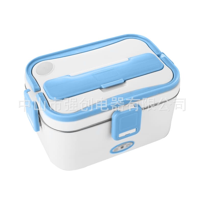 New 60W 1.8L Electric Heated Lunch Box, Insulated and Heated Lunch Box, Dual-Use Stainless Steel Kitchen Appliance Gift for Home and Car