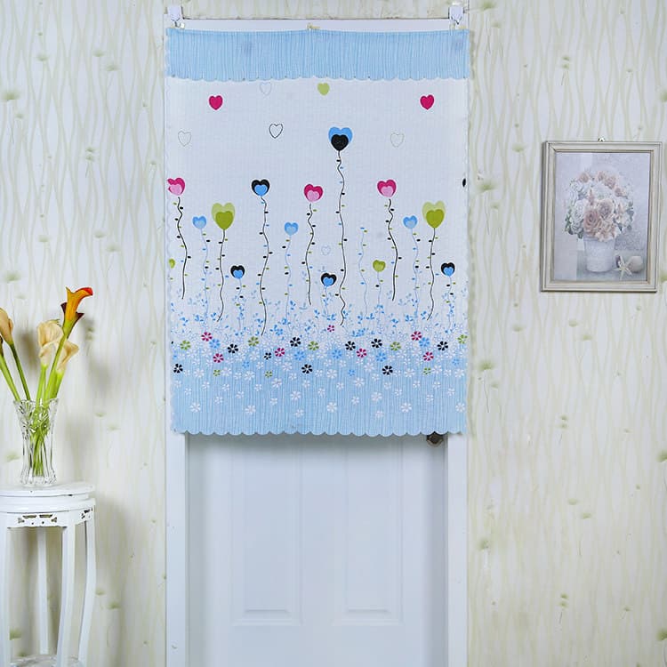 Half Curtain for Bedroom Kitchen Door Curtain Partition Living Room Short Curtain Restaurant Bathroom Decorative Hanging Curtain Home