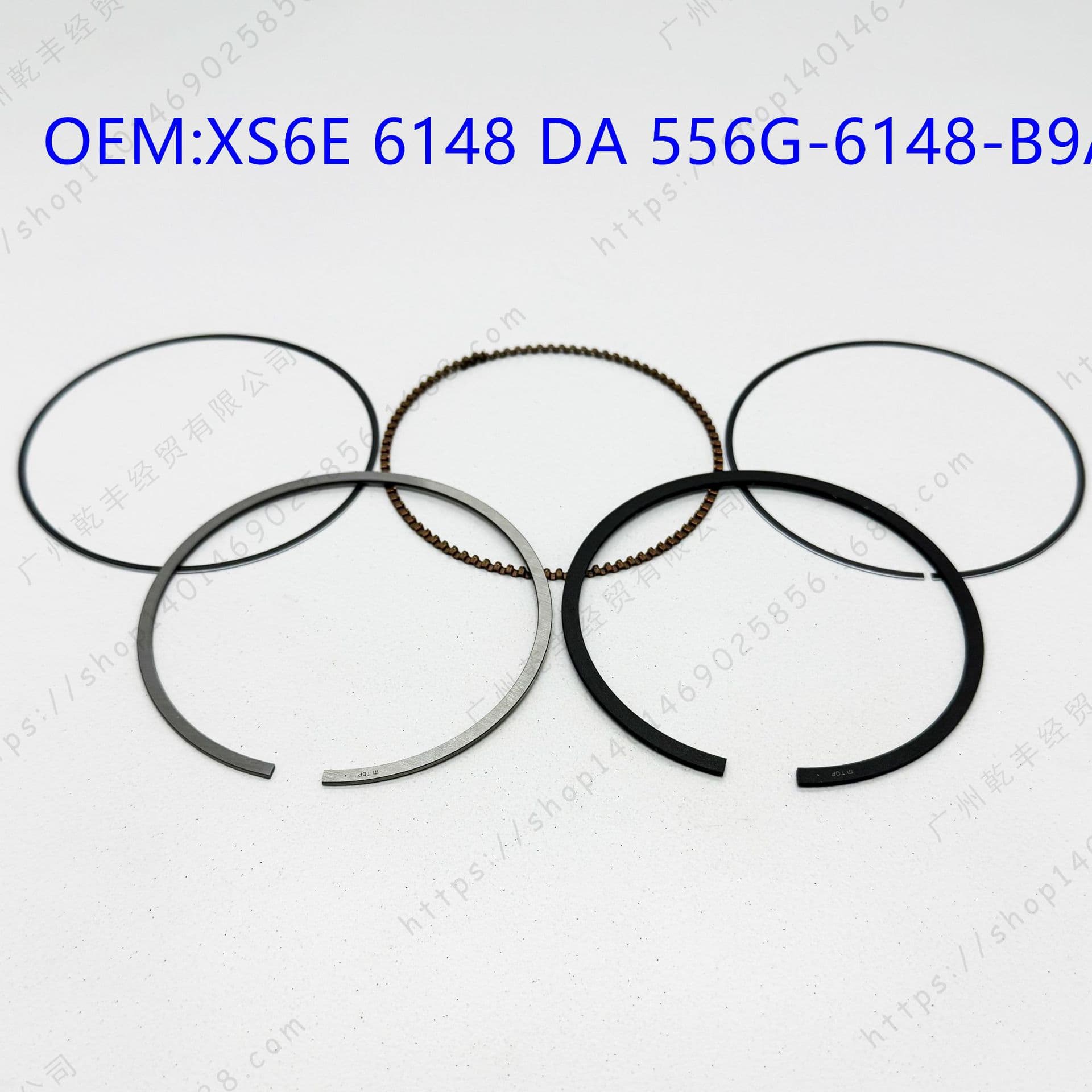 Compatible with FORD Focus 2003 Fiesta 1.6L Piston Ring XS6E6148DA PISTON RING