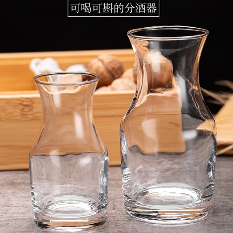 New Glass Liquor Divider for Baijiu/Spirits, Custom Creative Logo Decanter