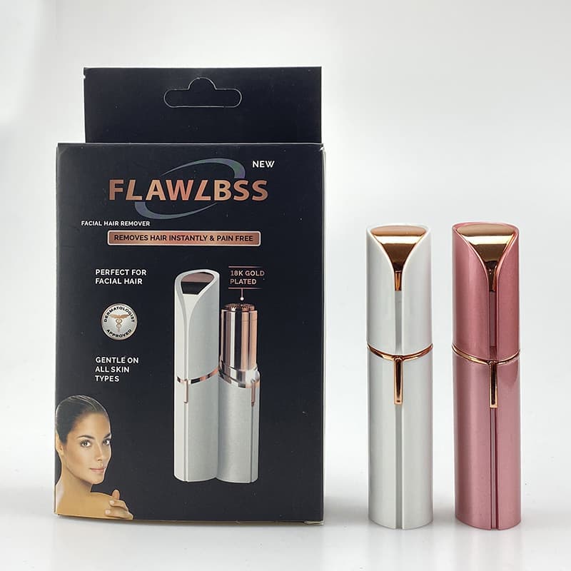 Women's Mini Electric Lipstick Hair Remover Eyebrow Trimmer Facial Hair Removal Device Face Shaver Home Appliance