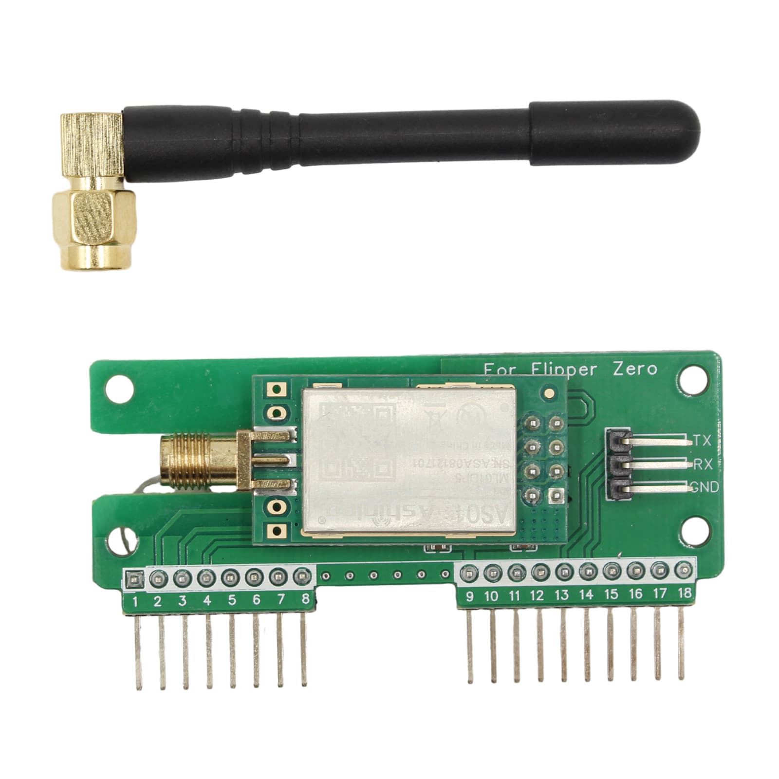 Flipper Zero Improved NRF24 Module GPIO for Sniffer and Mouse Jacker