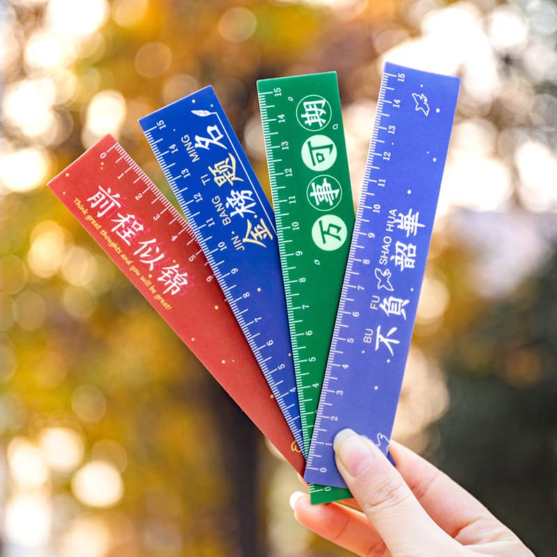 15cm Magnetic Ruler for Students, Drawing, Measuring, Studying, and Office Use