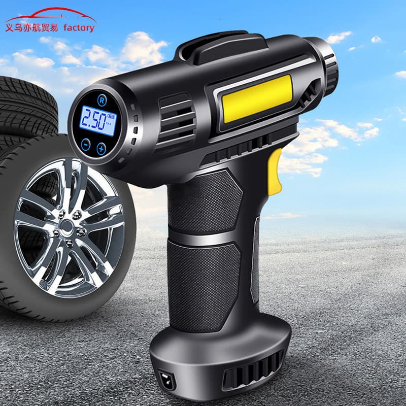 Portable Electric Car Tire Inflator Pump High Pressure 12V220V Vehicle Mounted Air Compressor Multi-Functional Automobile Access