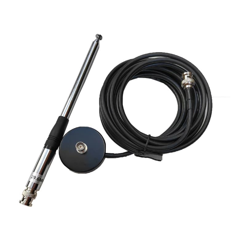 27-39MHz Telescopic High Gain Antenna CB Radio Shortwave Handheld BNC Mobile Suction Cup Feedline