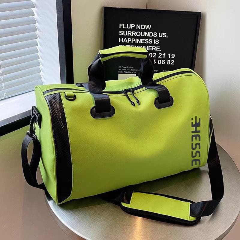 Short-distance travel bag men's large capacity women's travel hand luggage bag dry and wet separation sports cycling sports