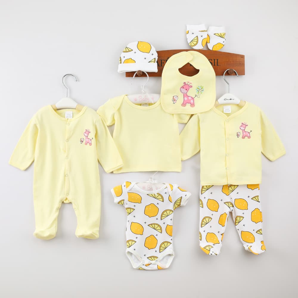 Cross-Border Baby Clothes - Pure Cotton Long-Sleeve Baby Bodysuit, Soft Sleepwear for Home, Suitable for 0-9 Months, Spring and Autumn Romper