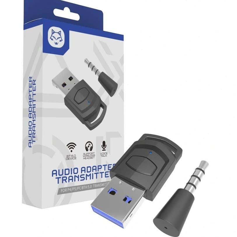 [Direct from Manufacturer] PS5/PS4/PC Bluetooth Audio Transmitter PS5 Wireless Earphone Receiver