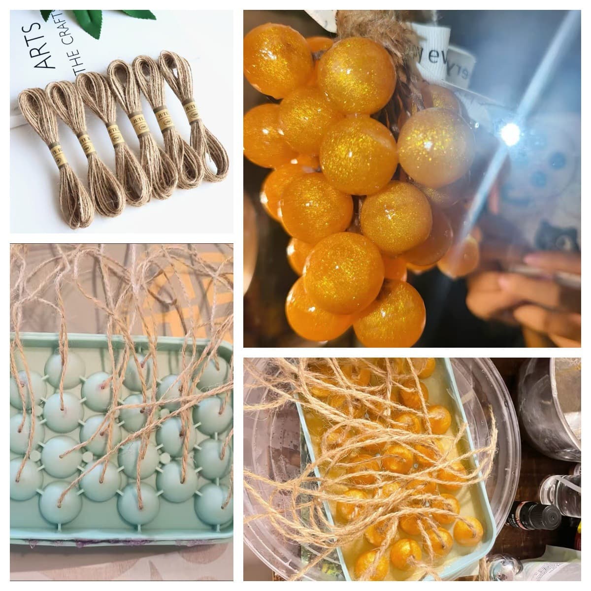 Pure Silicone 25-Cavity Round Ball Ice Cube Tray Handmade Grape Soap Mold Grape Bracelet Soap Mold Handmade Soap Mold