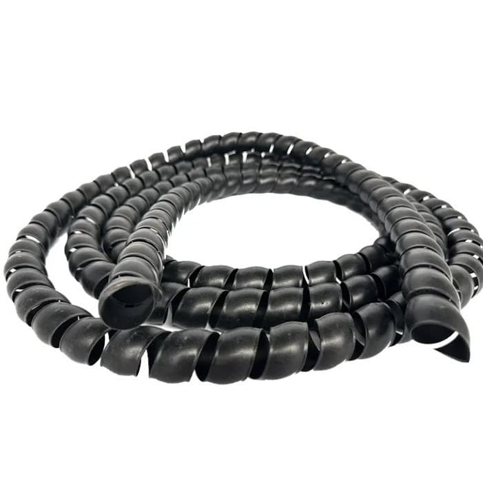 Colorful Spiral Protective Sleeve, Wear-Resistant Hydraulic Hose Cover for Excavators, Low-Temperature Resistant Anti-Static Hose Sleeve