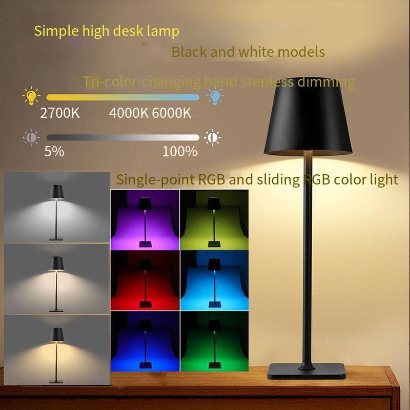 Factory Direct Modern Minimalist Desk Lamp, Decorative Desk Lamp, Bedroom Restaurant Bar Touch Premium Night Light