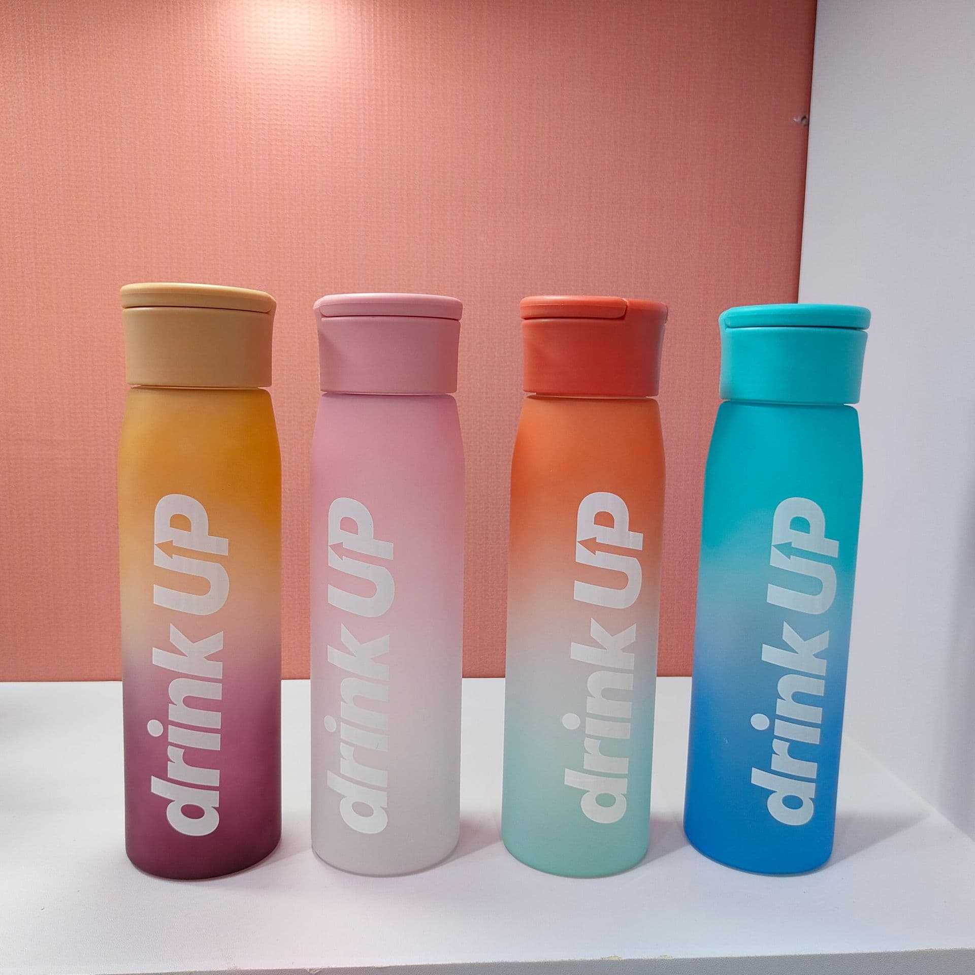 500ml New Simple Frosted Sports Water Bottle, Portable and Suitable for Students