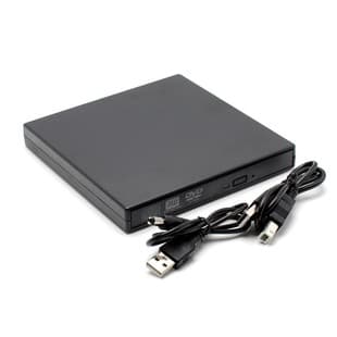Portable 12.7mm Optical Drive Enclosure USB Mobile Kit USB 2.0 External SATA for Laptop