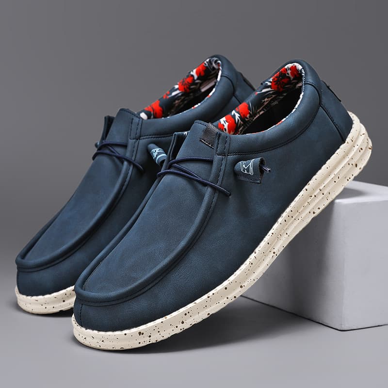 Extra Wide Men's Shoes Size 48 Plus Size 49 Slip-on Fashion Shoes Size 47 Autumn Sports Casual Leather Shoes Size 50