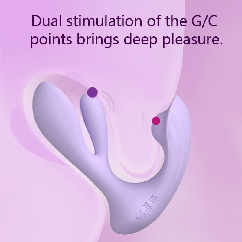 Cross-border New APP Remote Control Wearable Clitoral G-Spot Vibrator Rotating Vibration Stimulation Female Adult Toy