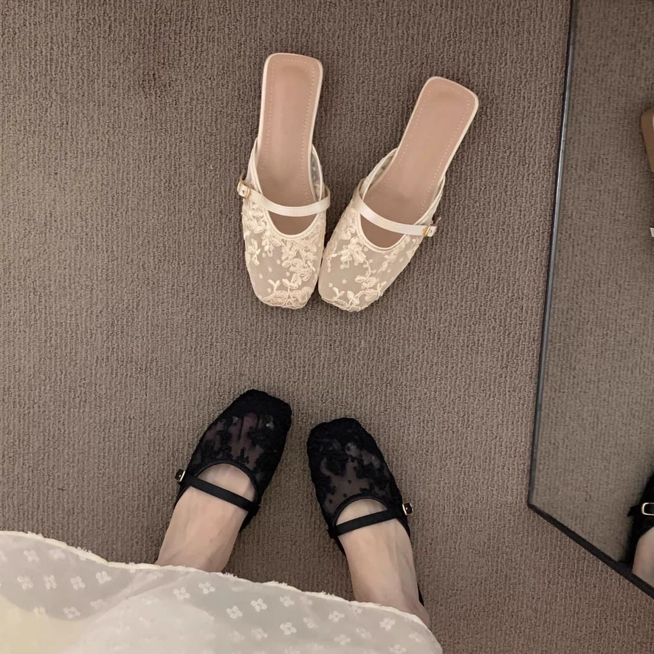 Fairy Slippers New Woven Flat Sandals with Hollow Design for Summer Vacation Outdoor Wear 2026