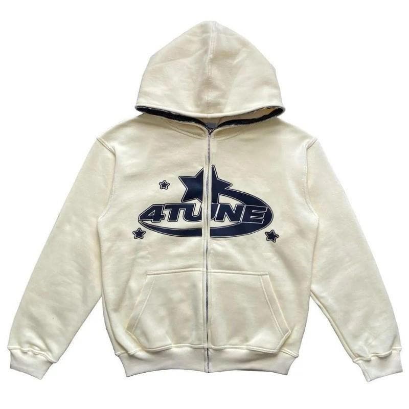2023 AliExpress Amazon Full Face Zipper Hoodie Custom Print New Cross-border Hoodie