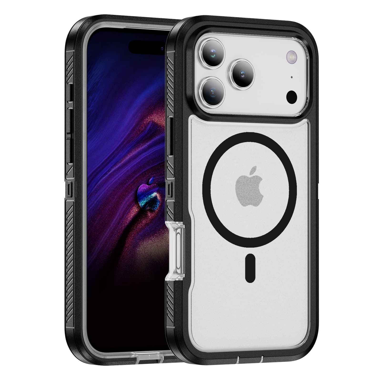 Apple phone case source manufacturer: frosted magnetic phone cases, drop-proof, non-slip, suitable for iPhone protective cases