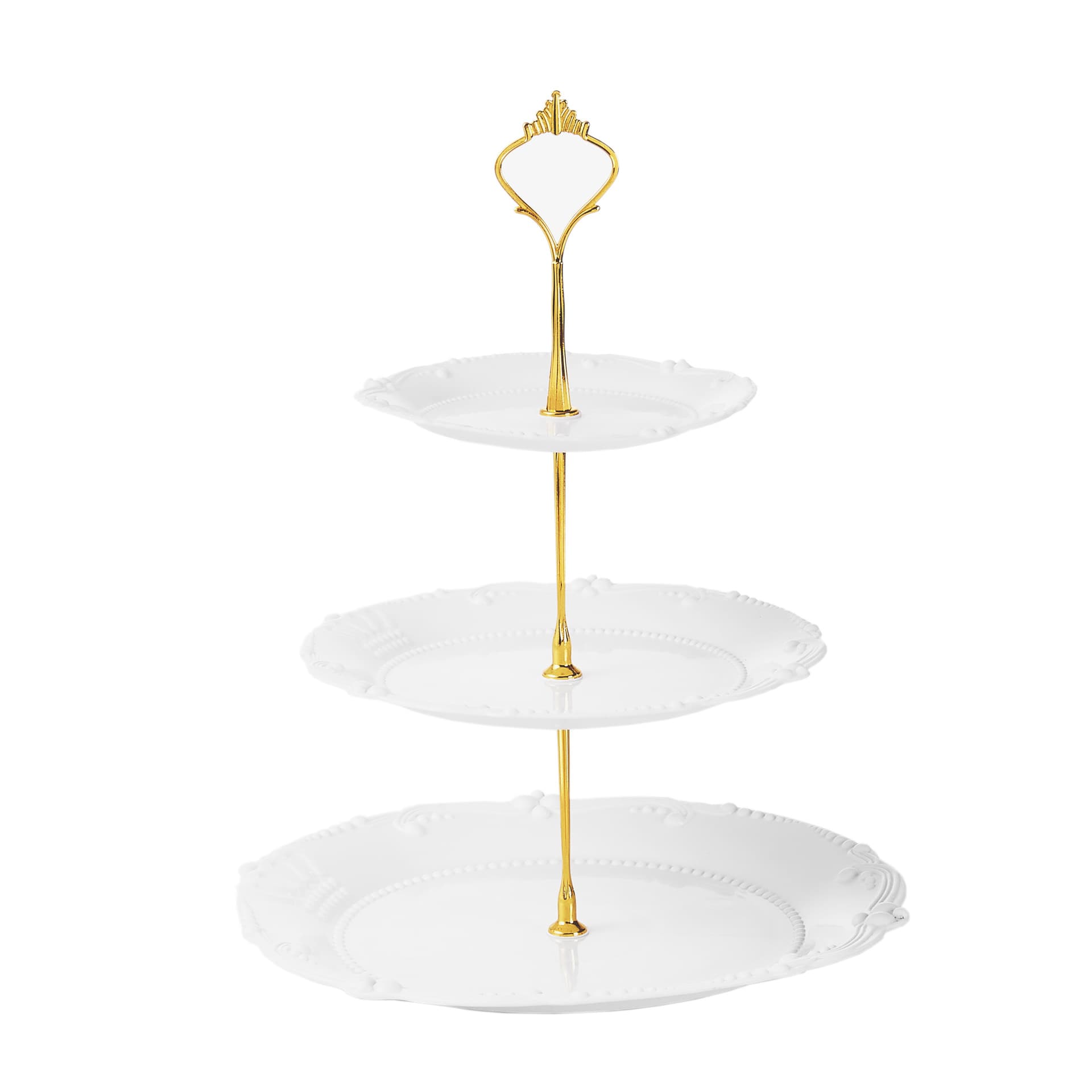 European-style Cake Stand Living Room Dessert Plate Multi-layer Fruit Tray Snack Plate Dried Fruit Tray Candy Birthday Dessert Stand Display Rack