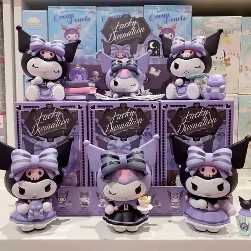 Sanrio Kuromi Blind Box Lucky Series Kuromi Series Birthday Gift Mini Version Cute Three-Dimensional Ornament