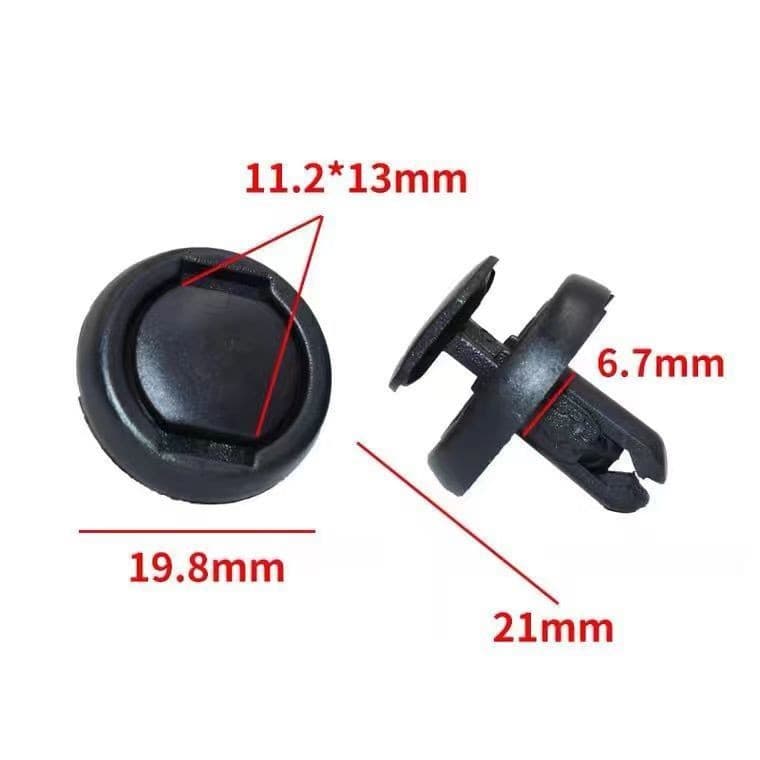 Compatible with Lexus ES240 ES350 IS300 RX270 Radiator Upper Cover Clip Engine Bay Front Cover Fastener