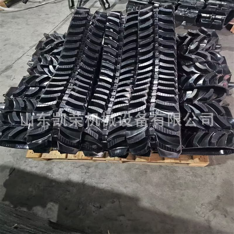 Excavator rubber tracks 230*48, rotary cultivator tracks 230*72, various types of rubber tracks available