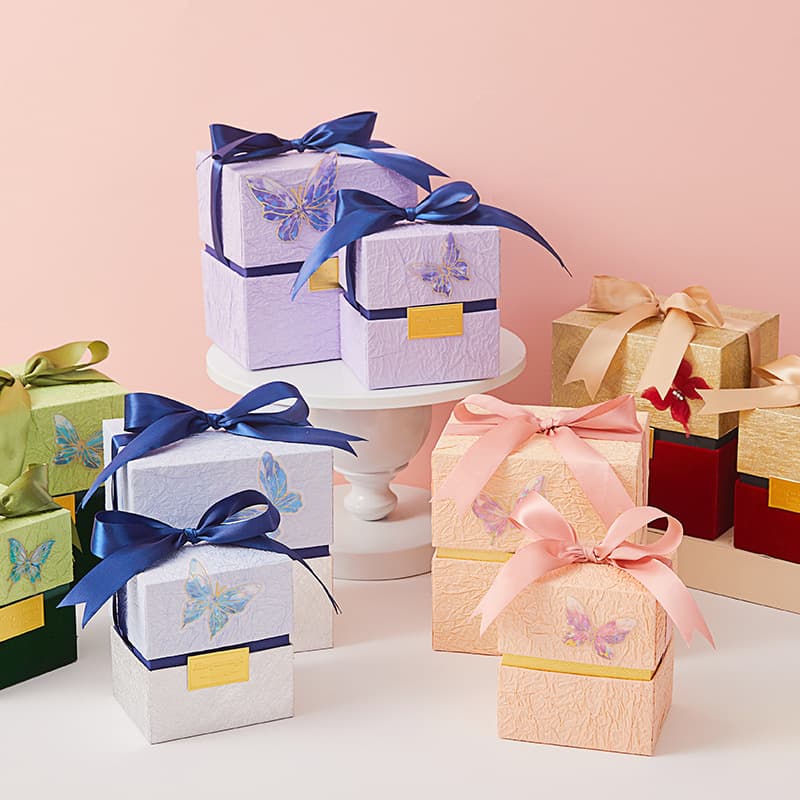 【Candy Box】Factory Direct Wedding Favor Box for Bridesmaids and Groomsmen, No Folding Required