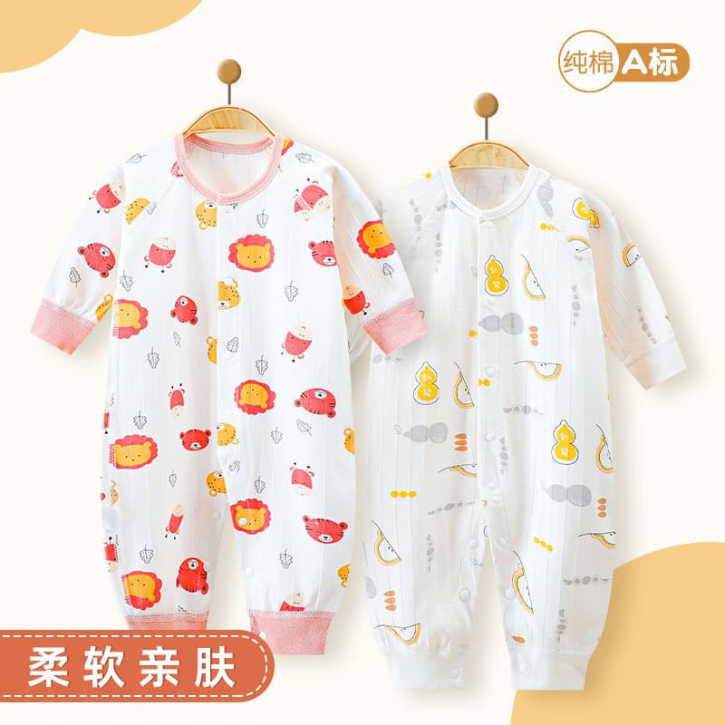Baby Romper Spring Autumn Cotton Newborn Infant Bodysuit Undershirt Sleepwear