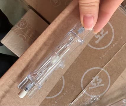 Century Yaming double-ended metal halide lamp 35W JLZ 35S4K model: JLZ35S4k