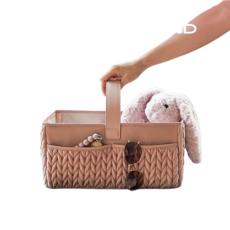 New Storage Bag Baby Diaper Organizer Newborn Diaper Travel Basket Storage Tote Bag Organizer Box