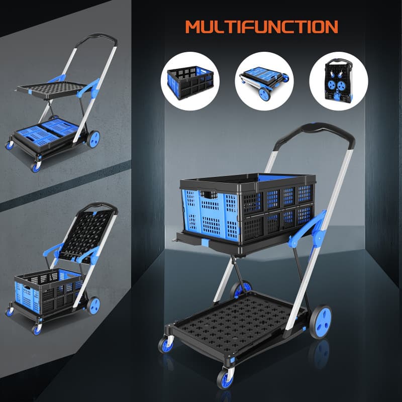 ②V 280 Collapsible Utility Cart Multi Use