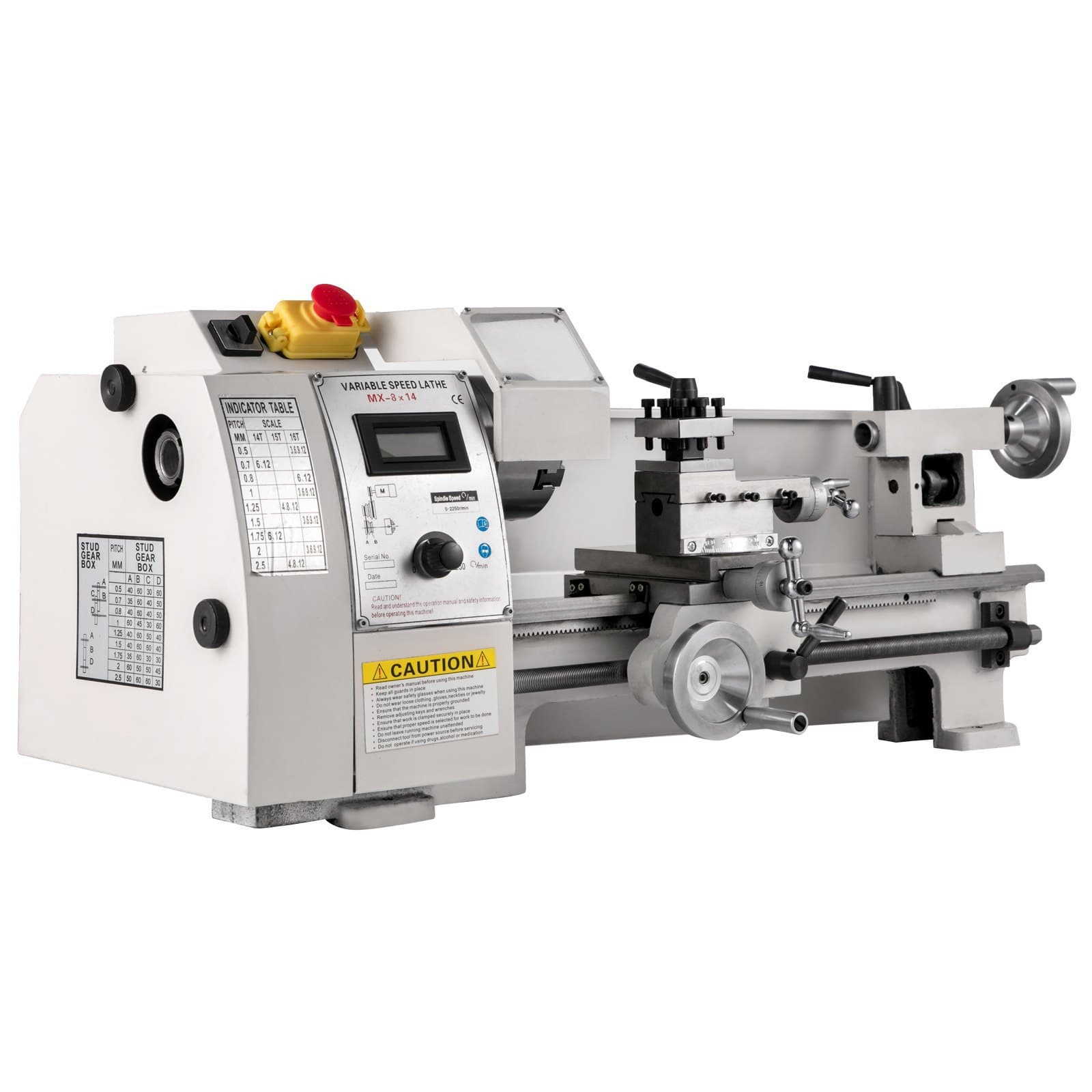 8X14 Metal Upgraded Benchtop Lathe Factory Workshop Metal Turning Lathe Mini Micro Lathe Factory Direct Delivery